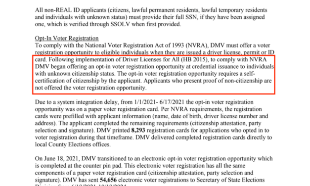 Oregon DMV Busted Allowing People Of ‘Unknown Citizenship’ To Register To Vote